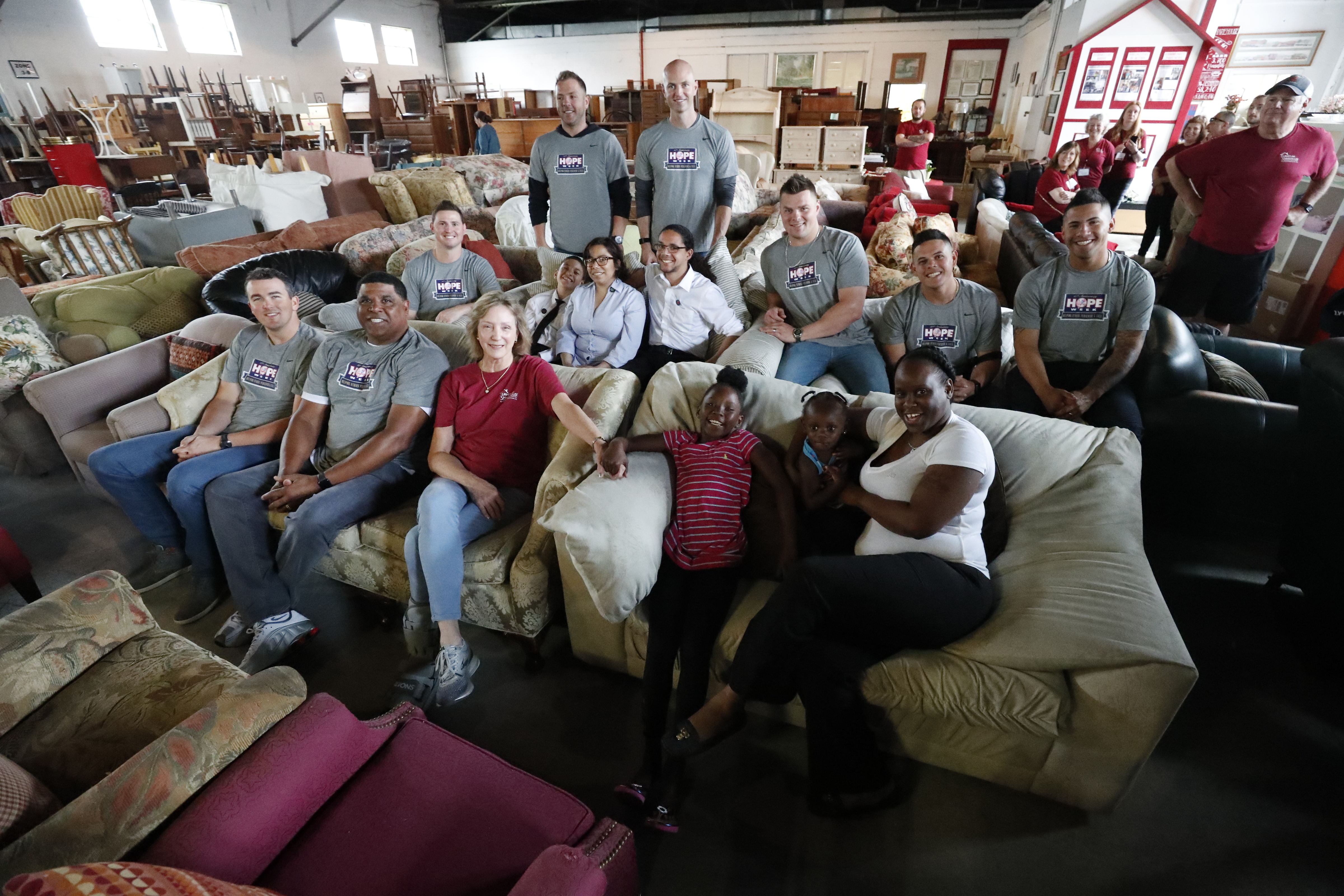 The New York Yankees Honor Furniture Sharehouse!