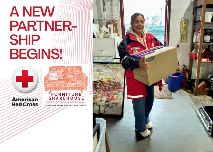 THE AMERICAN RED CROSS BECOMES OFFICIAL MEMBER AGENCY OF FURNITURE SHAREHOUSE