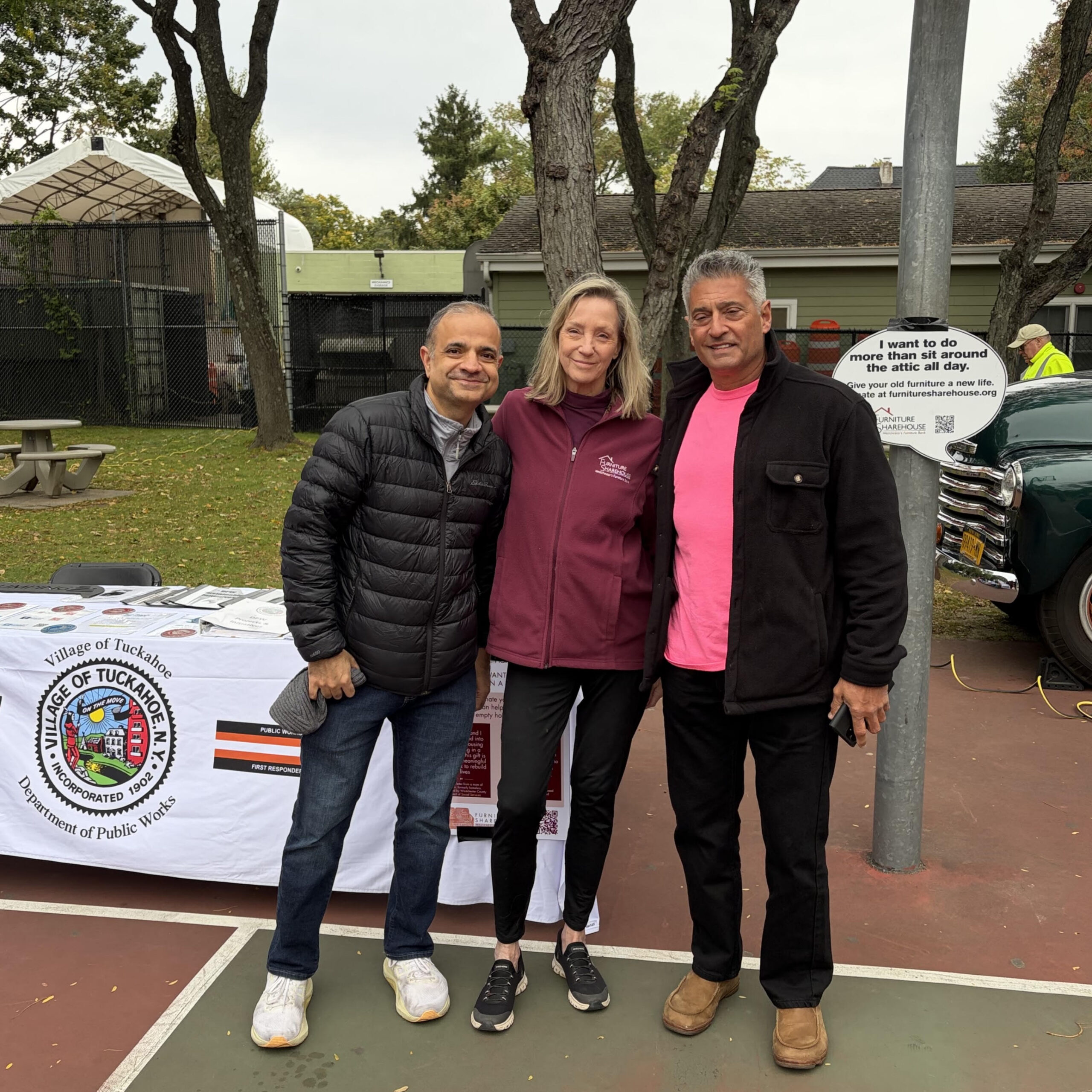 Furniture Sharehouse Visits Tuckahoe DPW Day